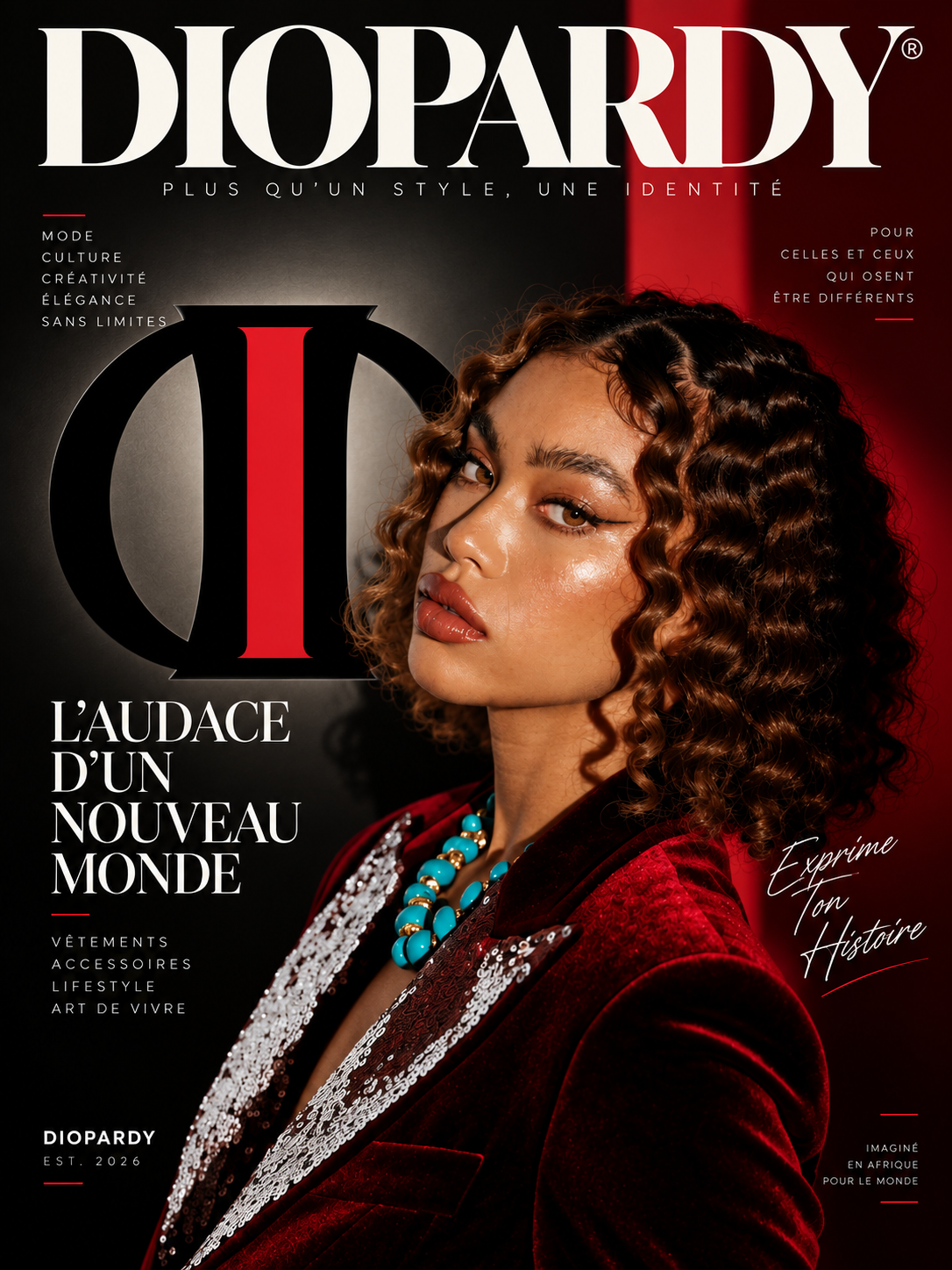 Couverture — DIOPARDY N°01, Qui fait l'image ?
